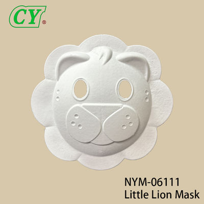 DIY 할로윈 동물 가면 (흰색) - 친환경 펄프 몰드 베이스, 그림 및 스프레이 페인팅용