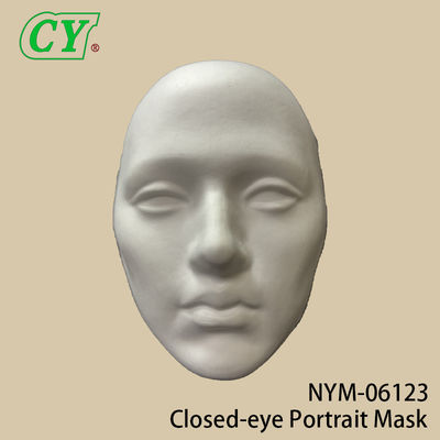하얀 DIY 풀 페이스 마스크 파티 얼굴 마스크 펄스 재료 화칠 종이 마스크 할로윈